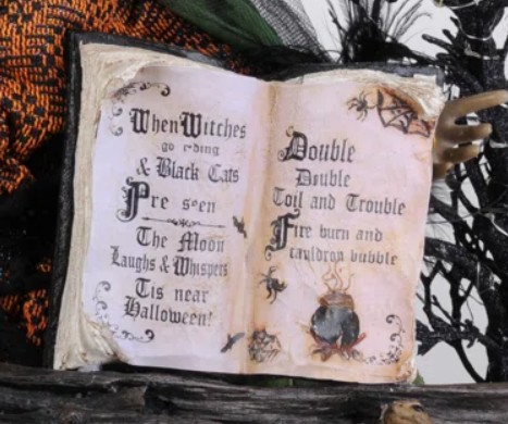 Lighted Sitting Edith Witch by Karen Didion Originals - Image 4