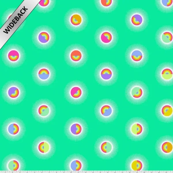 Saturdaze Lagoon by Tula Pink 108" Sateen Wide Back