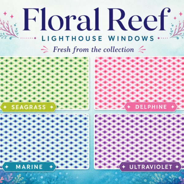 Floral Reef | Lighthouse Windows | Tula Pink