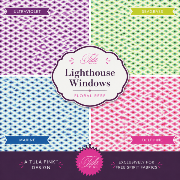 Floral Reef | Lighthouse Windows | Tula Pink