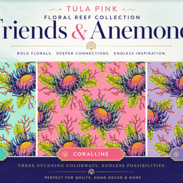 Floral Reef | Friends & Anemones | Tula Pink