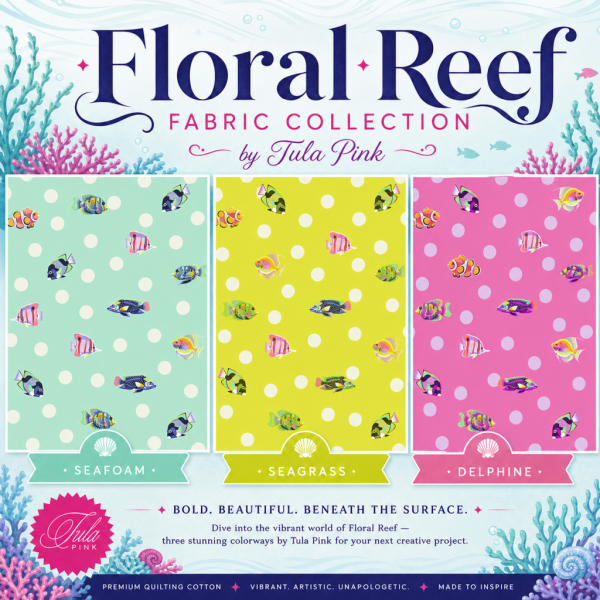 Floral Reef | School Crossing | Tula Pink